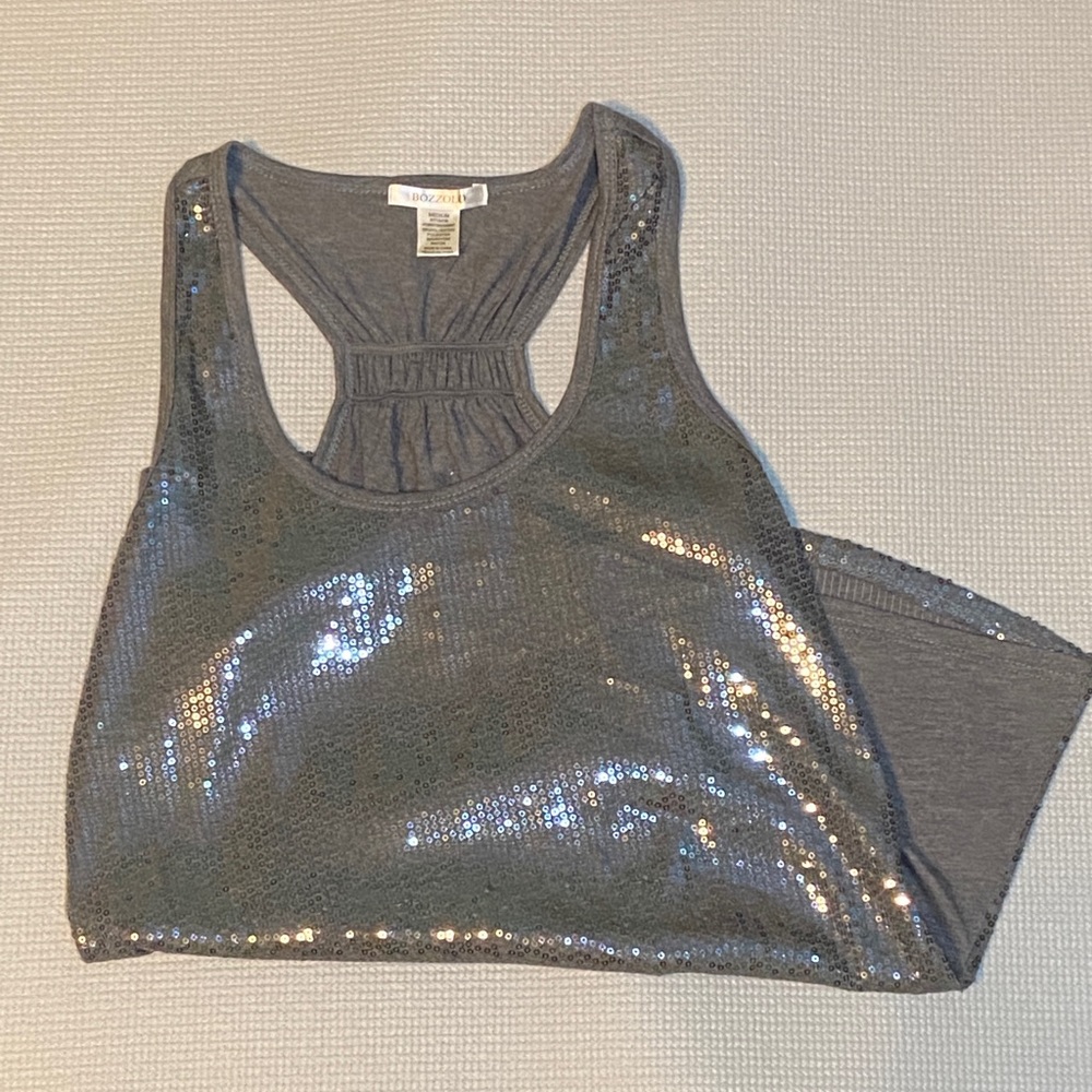 Bozzolo sequin tank top - Picture 3 of 8